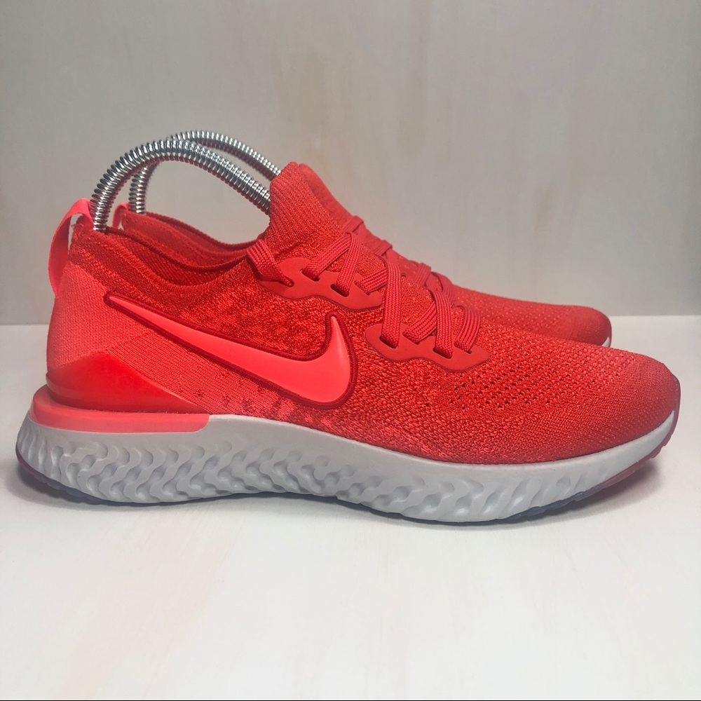 New Epic React Flyknit 2 Chile Red Crimson